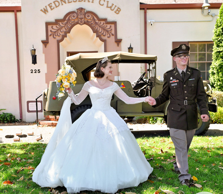 From the dumpster to the aisle : This wedding dress restorer brings gowns back to life