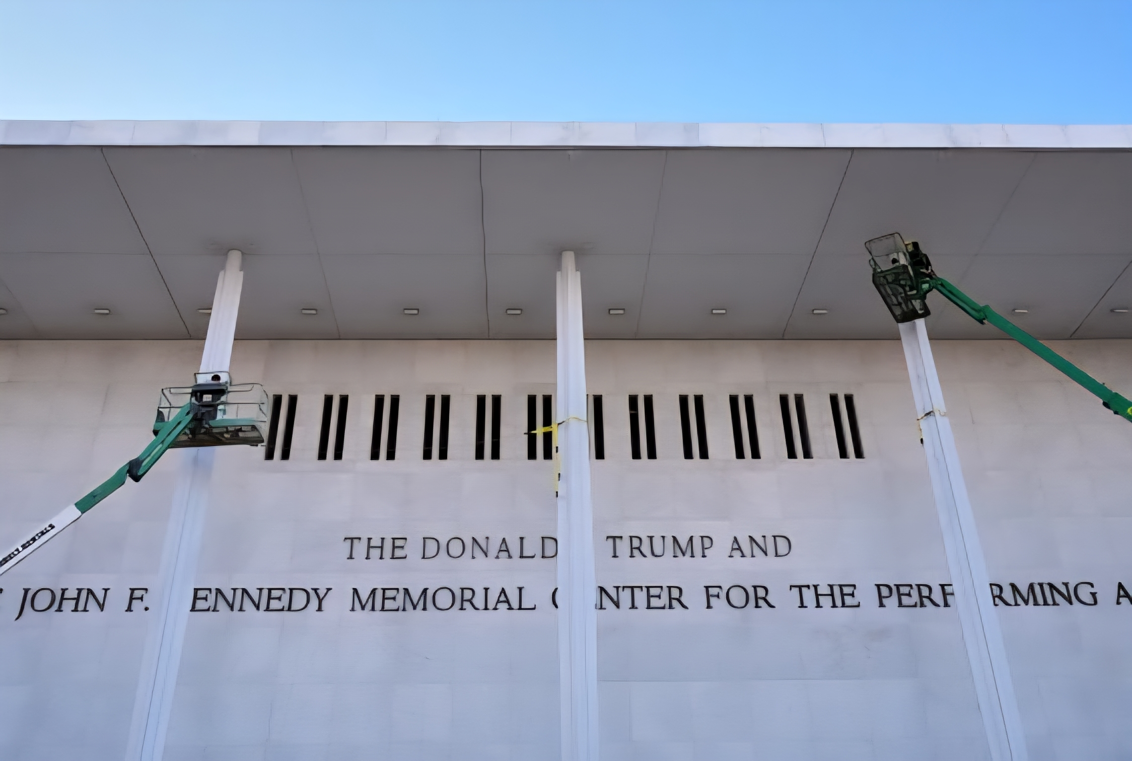 Trump says Kennedy Center will close for 2 years for renovation