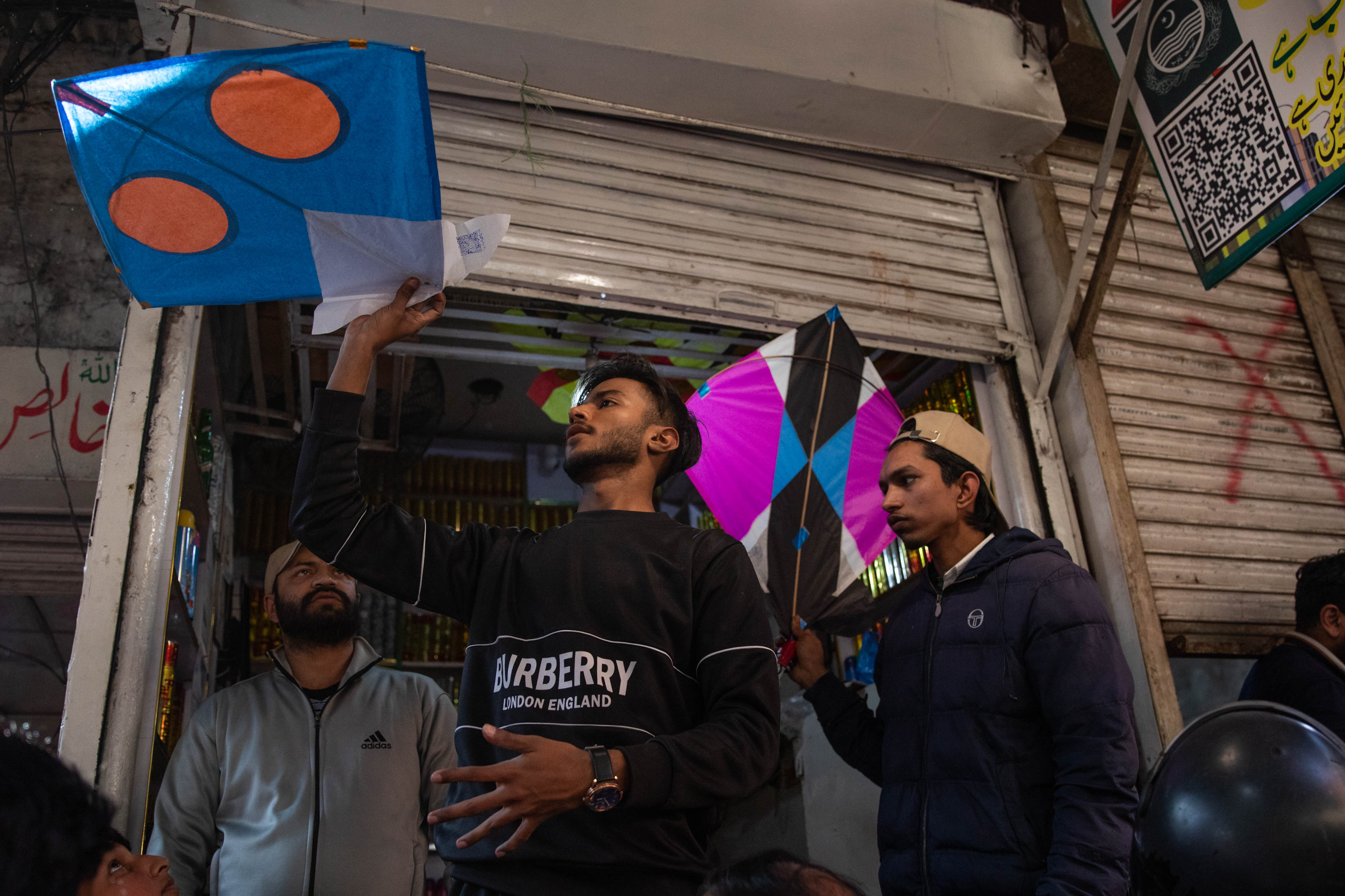 Kites Flying During Basant Festival