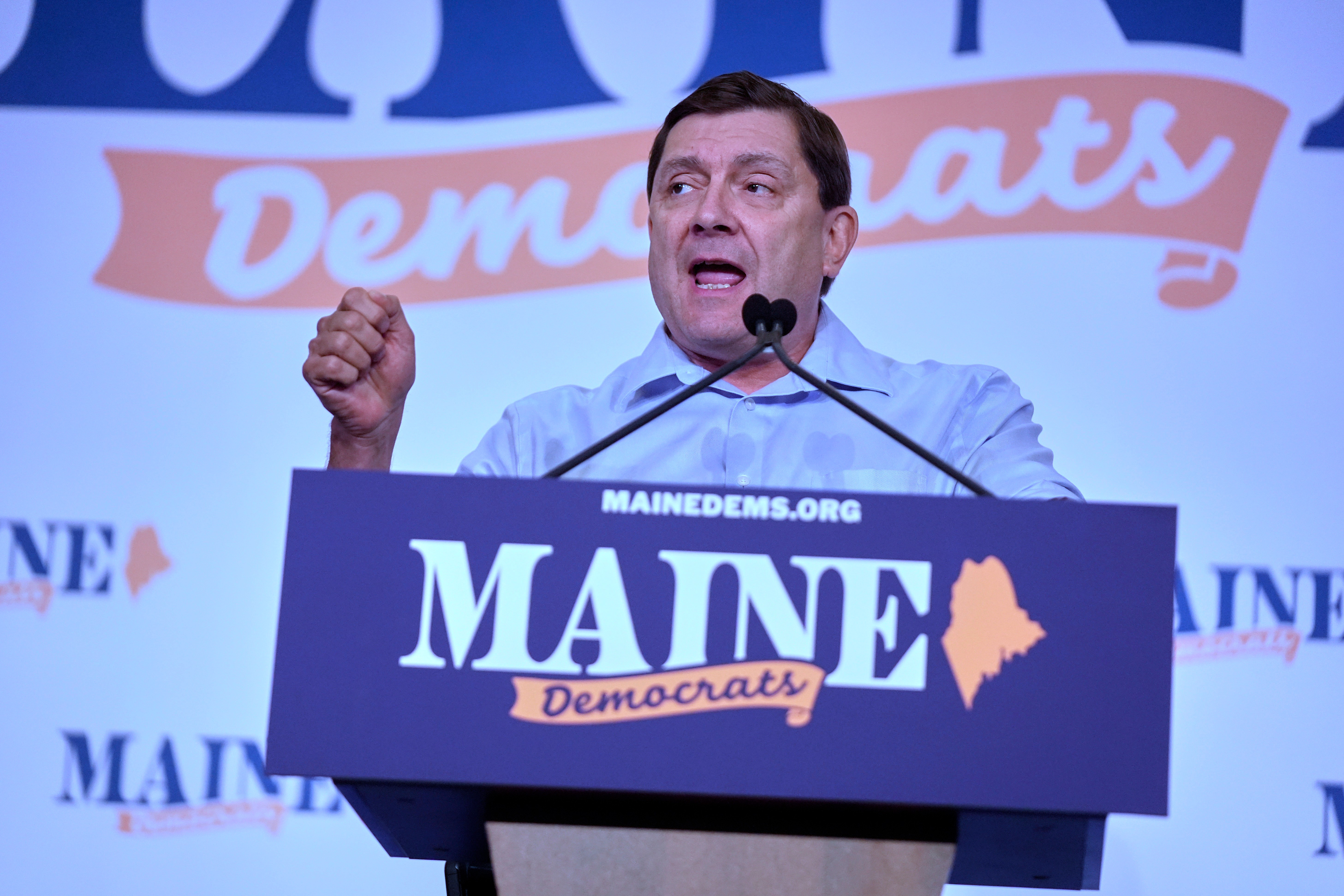 Democrats in Maine formally nominate Troy Jackson as their new candidate for U . S . Senate