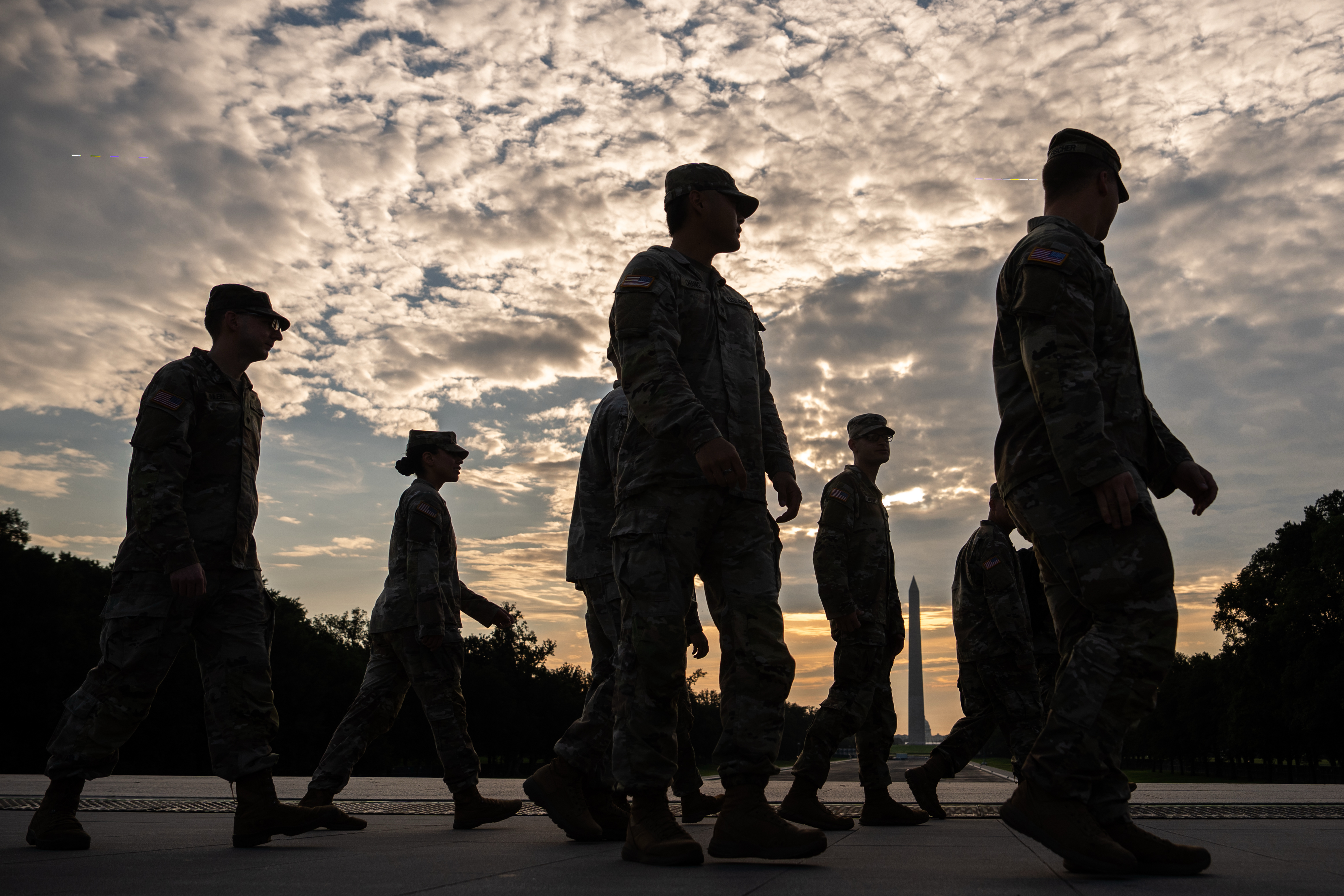 National Guard member arrested after drawing gun on fellow soldier in D.C.