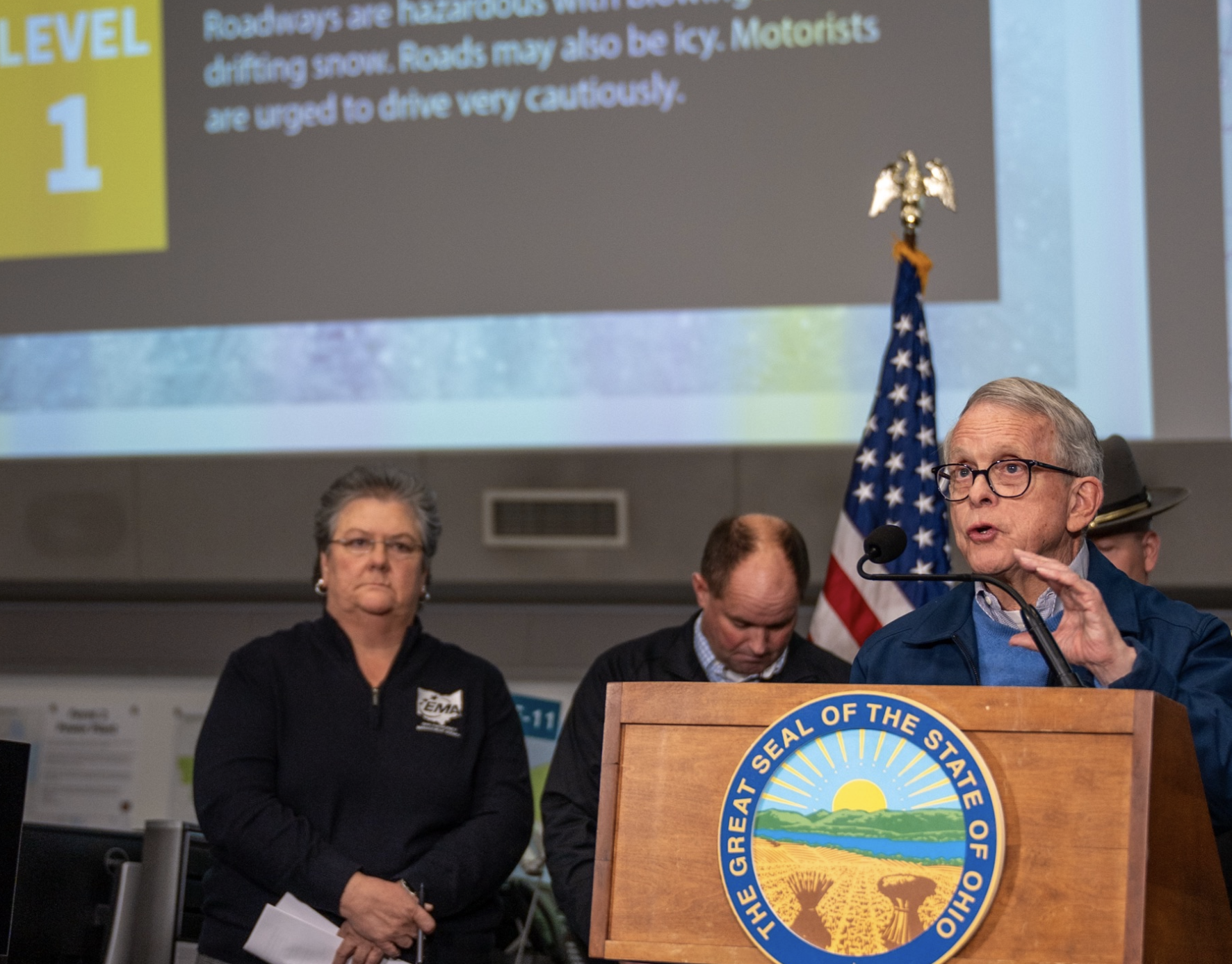 Ohio Gov . DeWine declares state of emergency ahead of winter storm