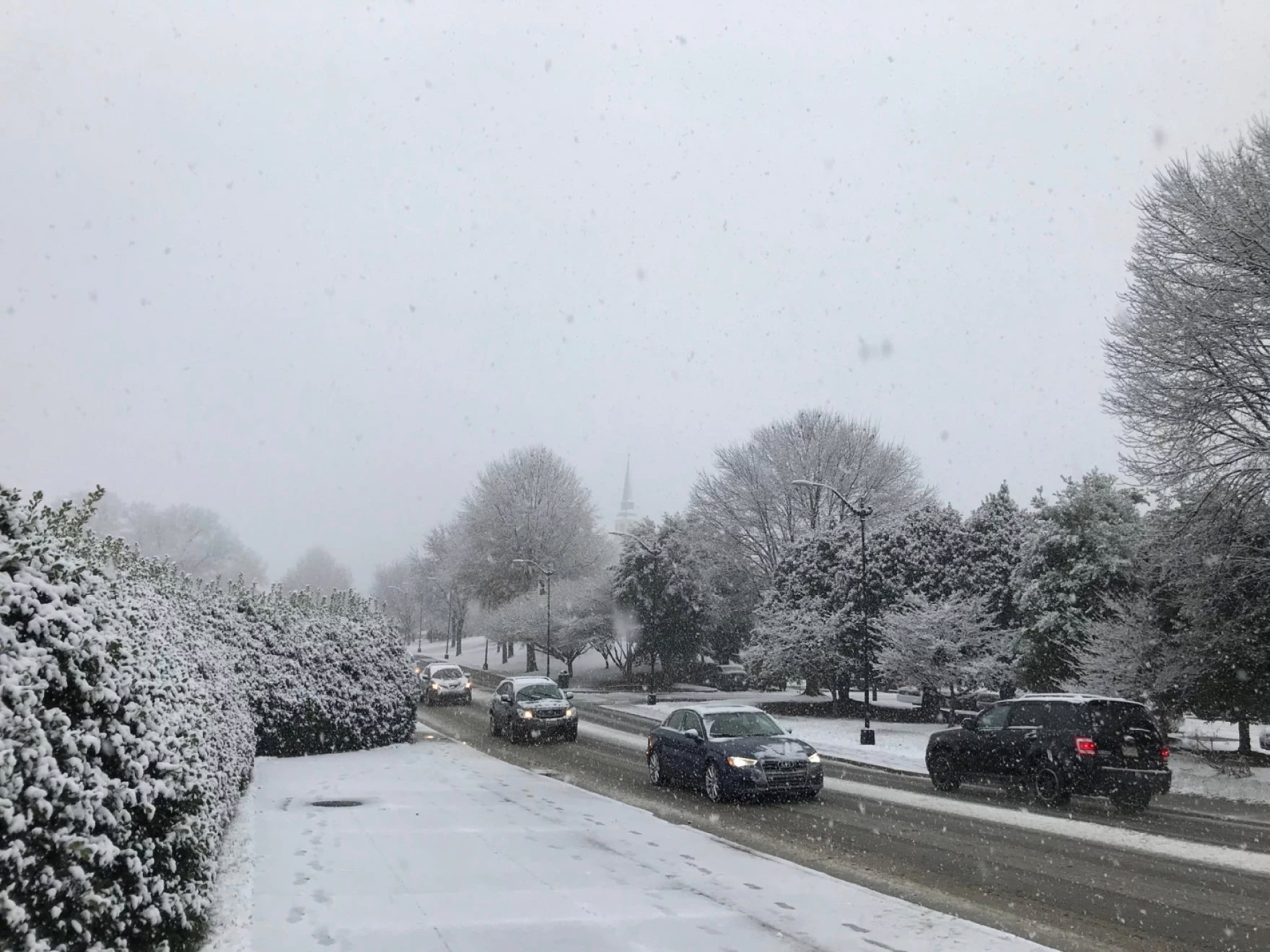 A winter storm will bring wide - ranging precipitation to the Piedmont this weekend