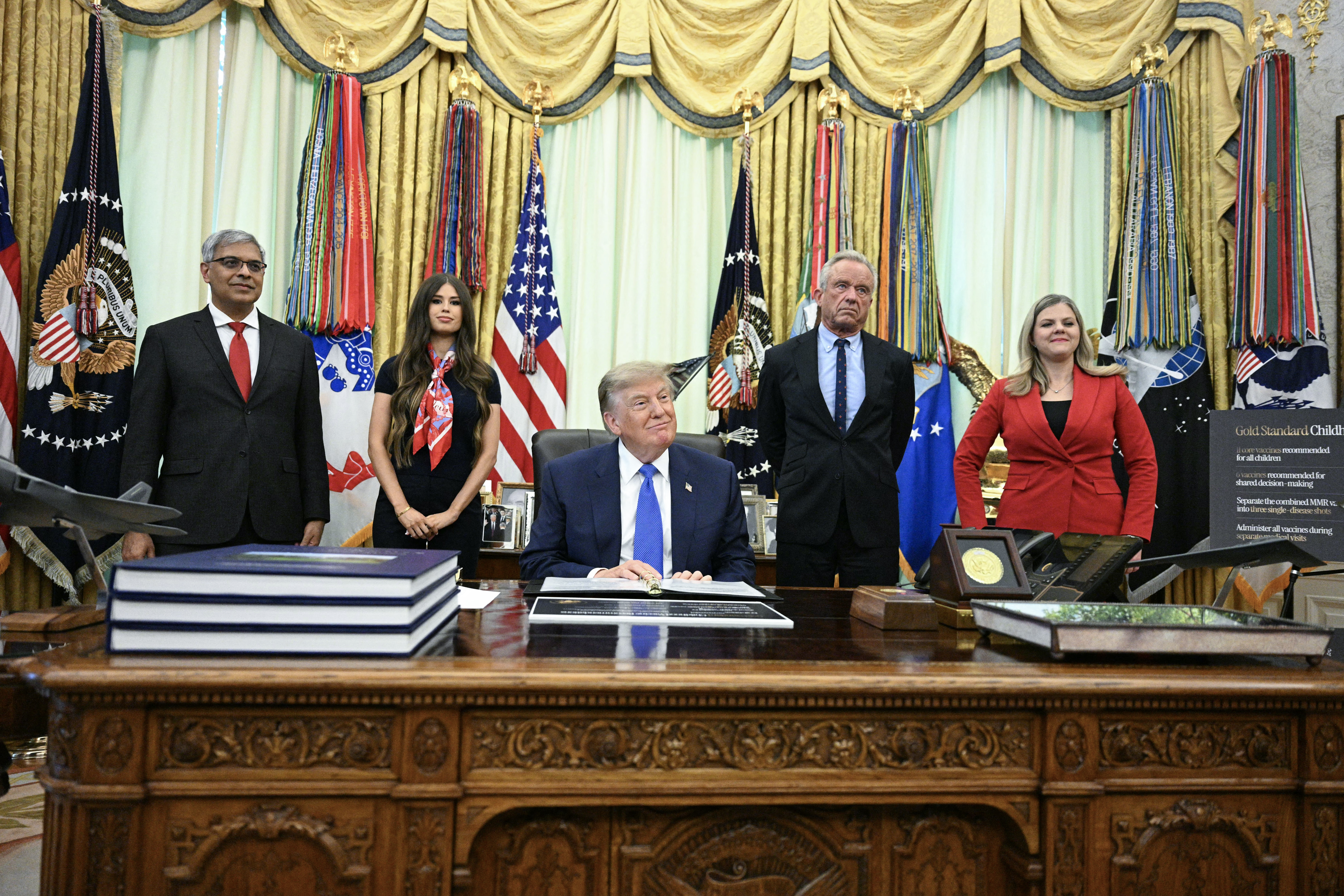 Trump and RFK Jr . try again to upend vaccines for kids