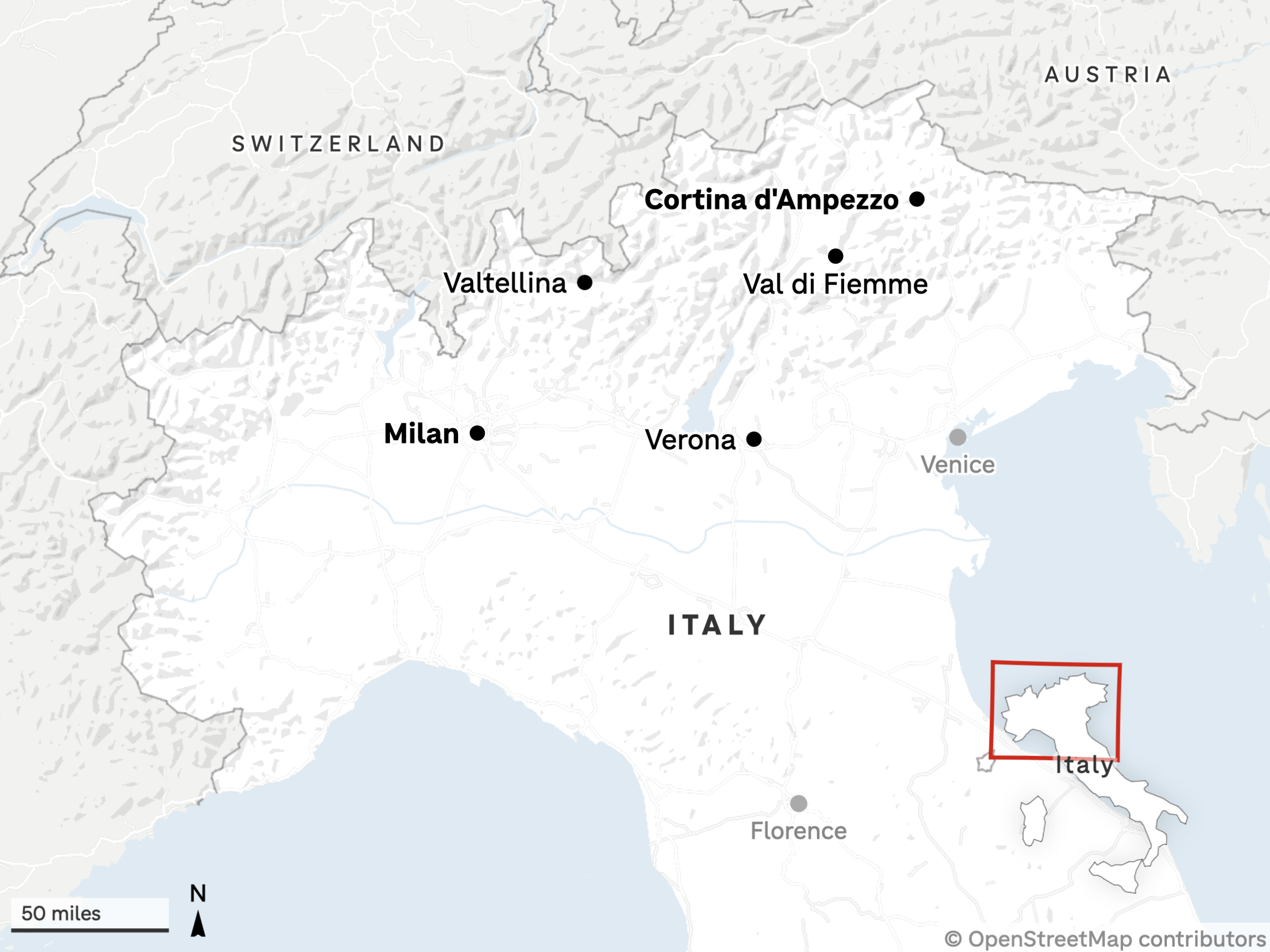 The 2026 Olympics are the most widespread in history . See what happening where