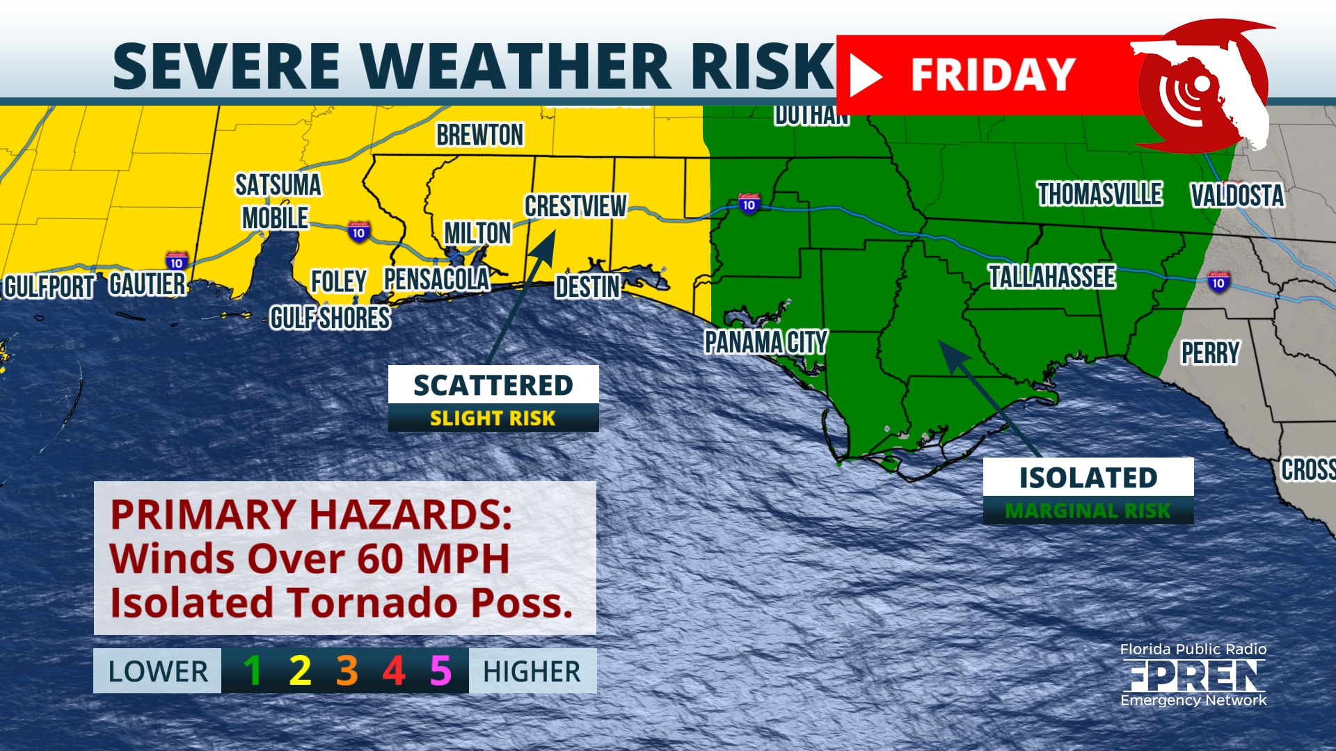 Severe & flash flood threat for Friday - Vimarsana News