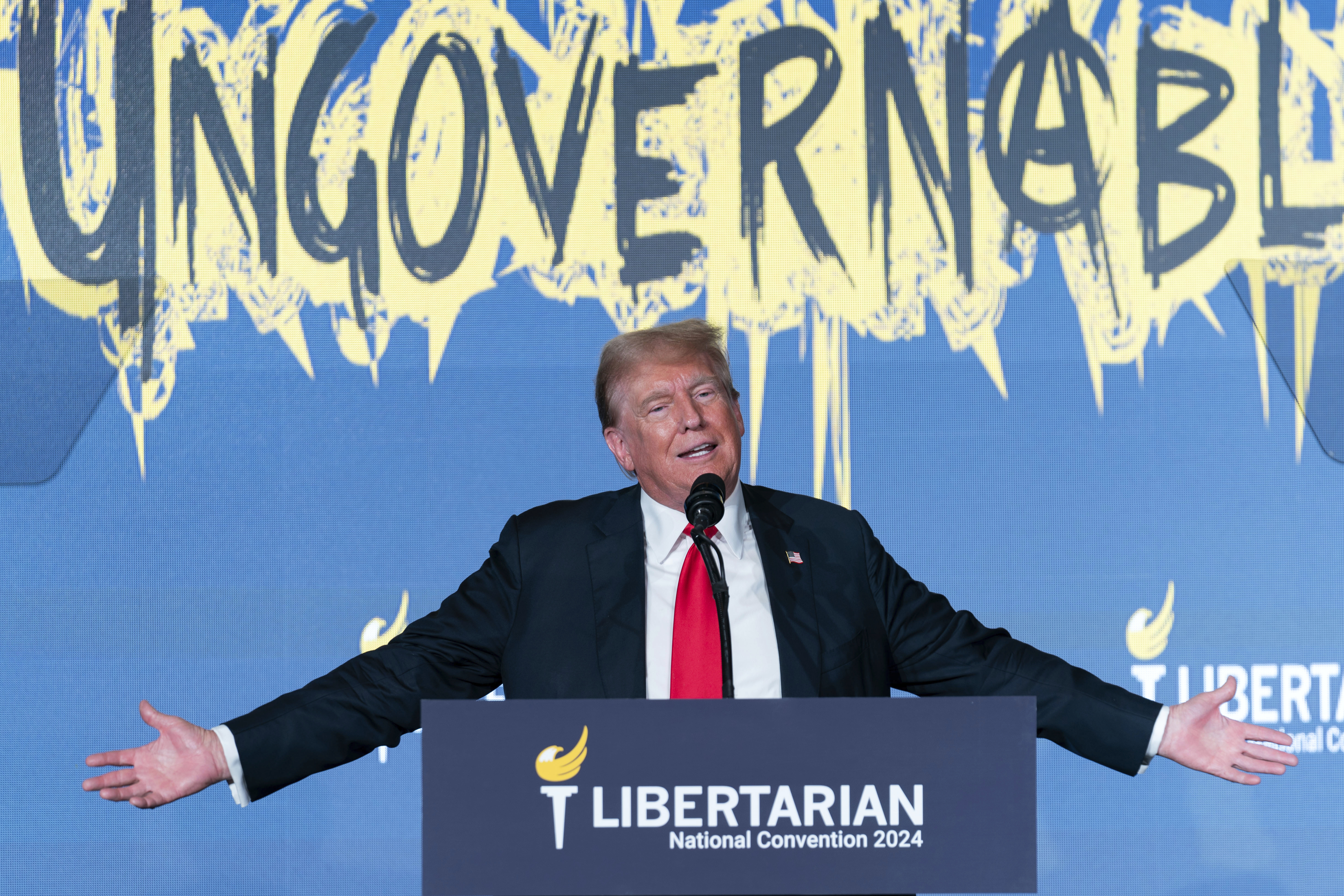 Trump confronts repeated booing during Libertarian convention speech - Vimarsana News