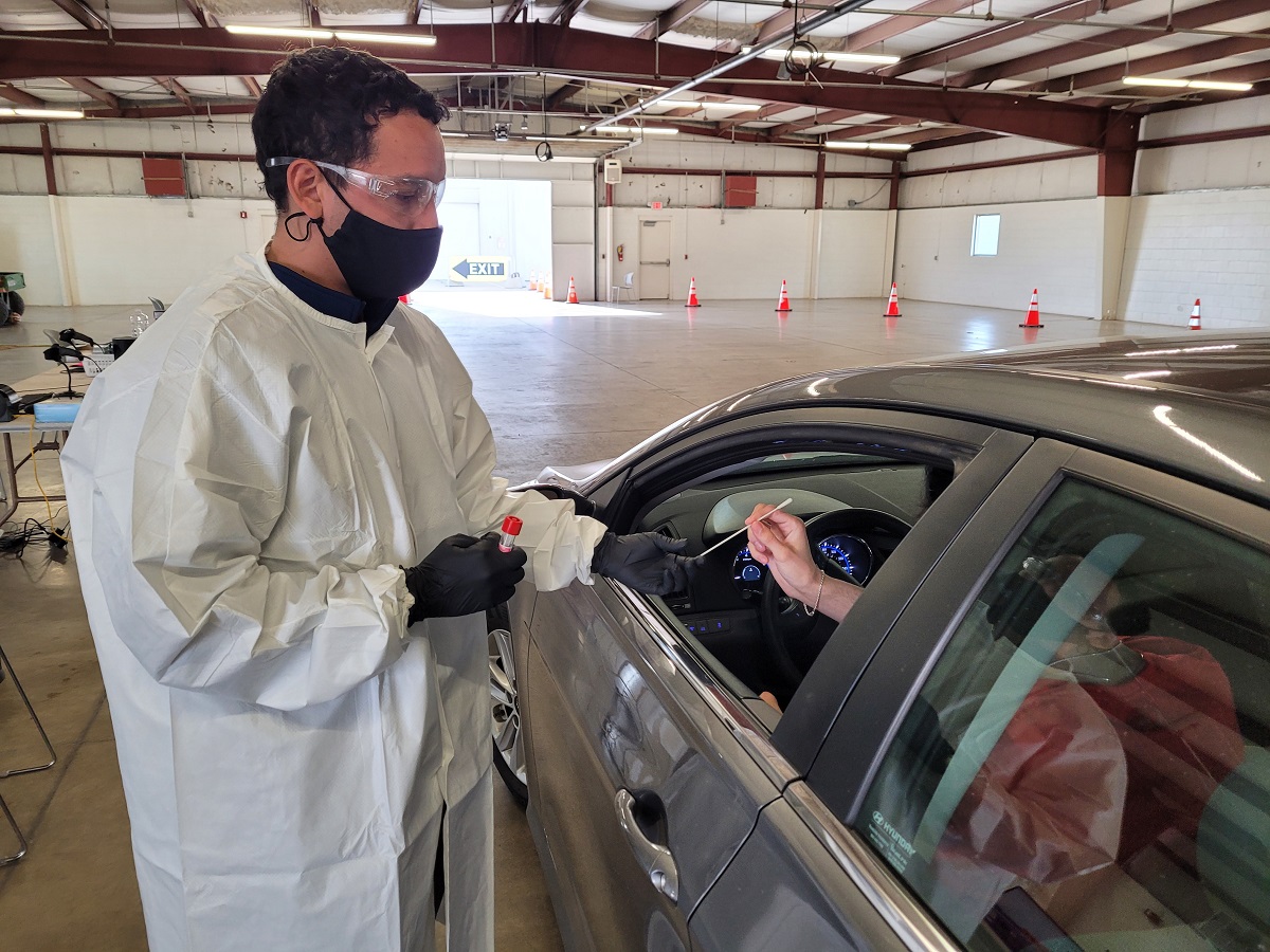 COVID Testing At Interstate Center To End July 31; Arena Vaccine Clinic Shrinks - Vimarsana News