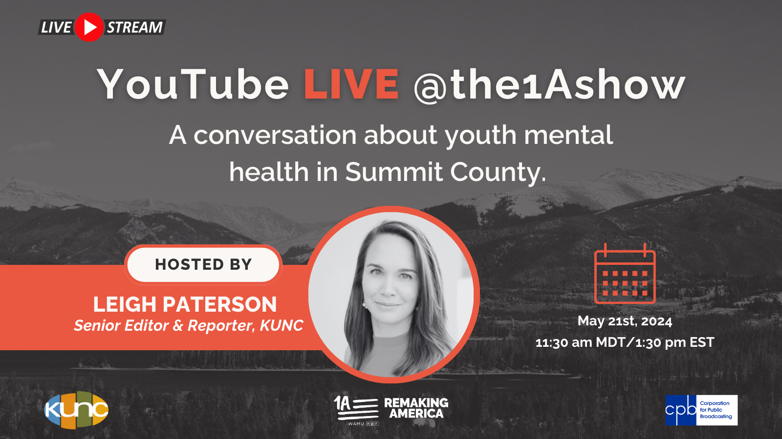 Live: Join us today for a 1A Remaking America conversation about youth mental health in Summit County - Vimarsana News