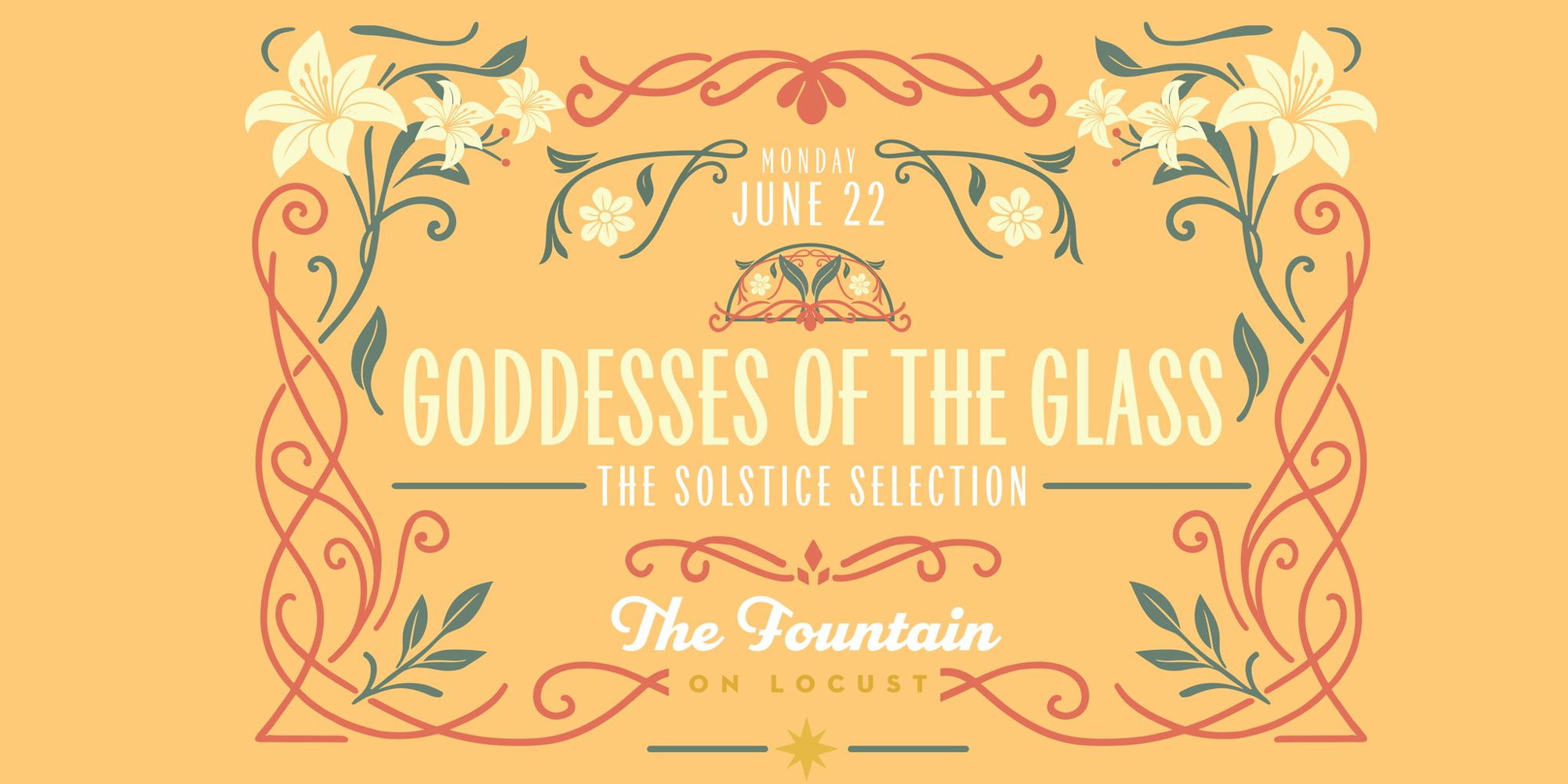 Goddesses of the Glass: Solstice Selection Wine Pairing Event