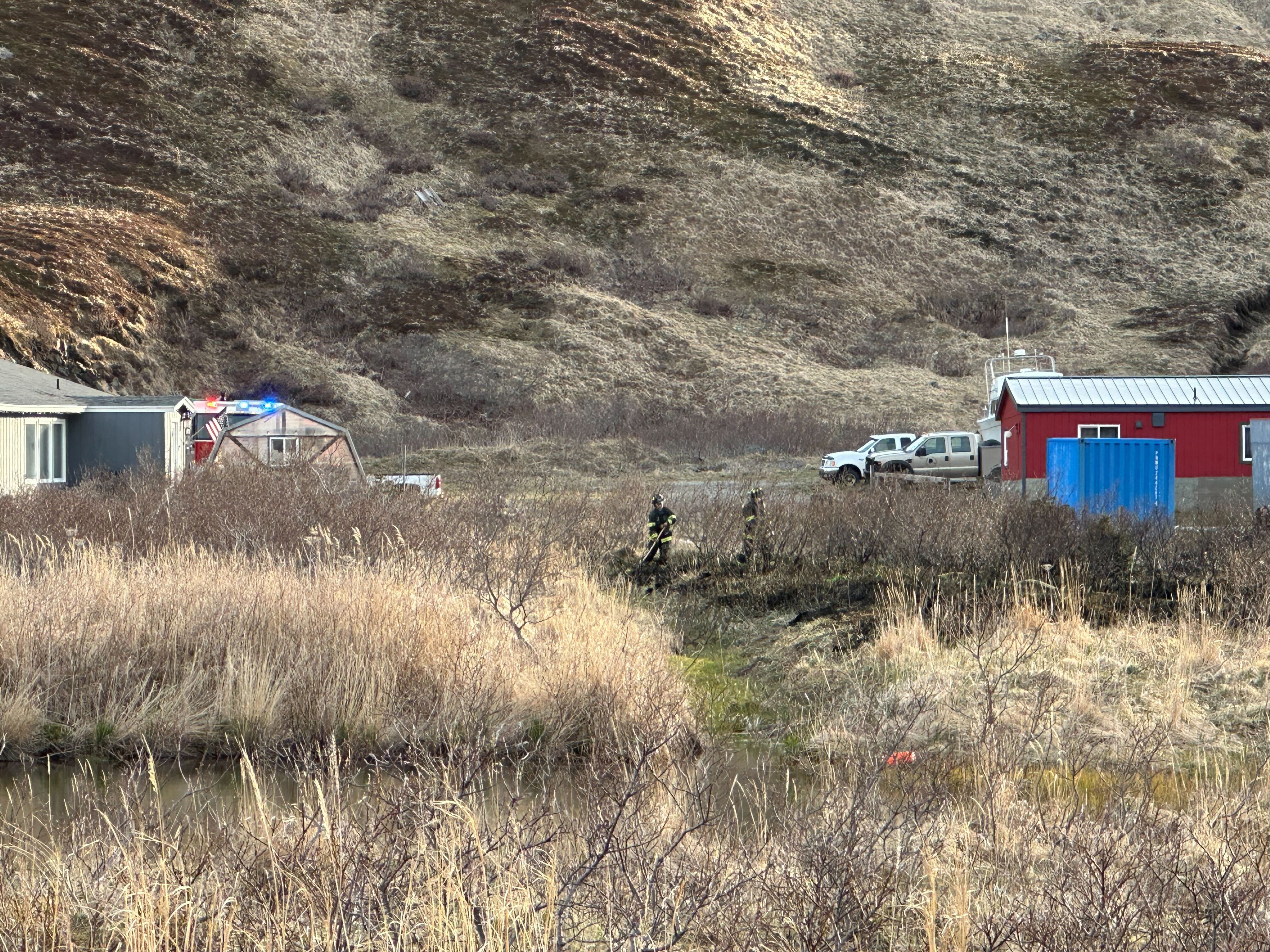 Fire department puts out grass fire in Unalaska Valley - Vimarsana News