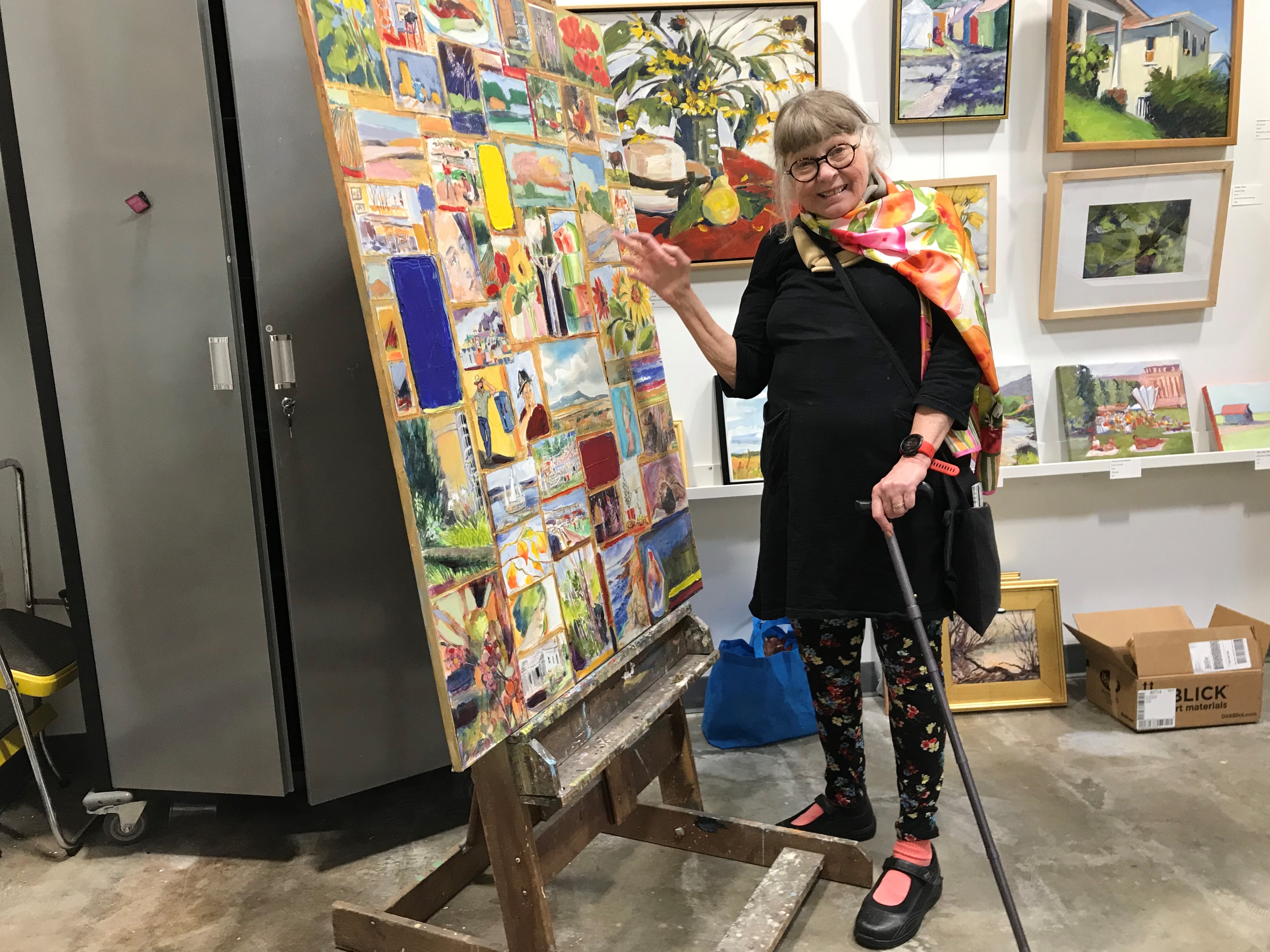 Longtime Kansas City Artist Has Lifetime Of Work On Display After ALS Diagnosis - Vimarsana News