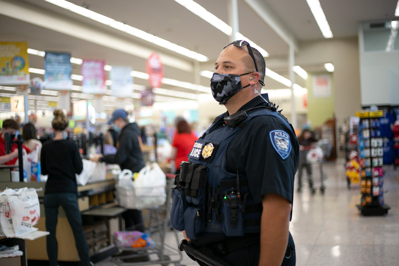 Johnson County Police Agencies Prepared To Resolve Mask Disputes, But Hope It Won't Come To That | KCUR 89.3 - NPR in Kansas City. Local news, entertainment and podcasts. - Vimarsana News