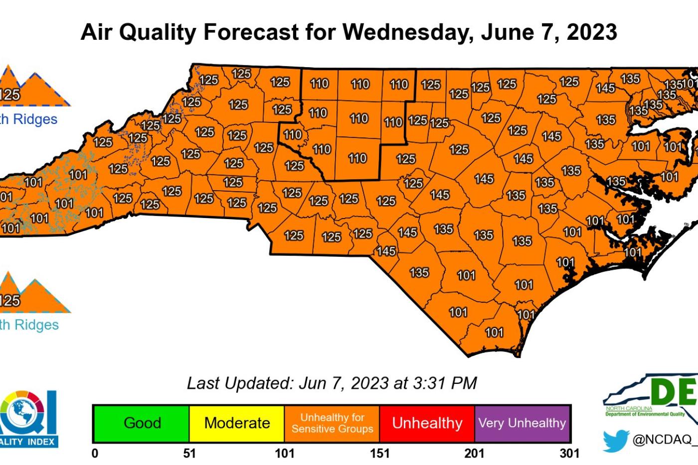 Air quality alert issued for second day; veterinarian says particulates can impact pets, too - Vimarsana News