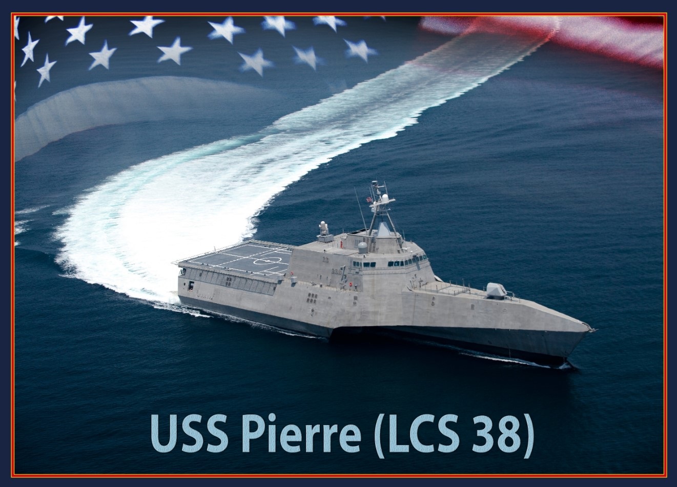 USS Pierre christened at weekend ceremony - Vimarsana News