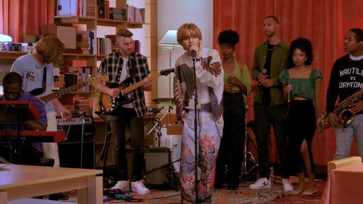 V of BTS: Tiny Desk Concert - Vimarsana News