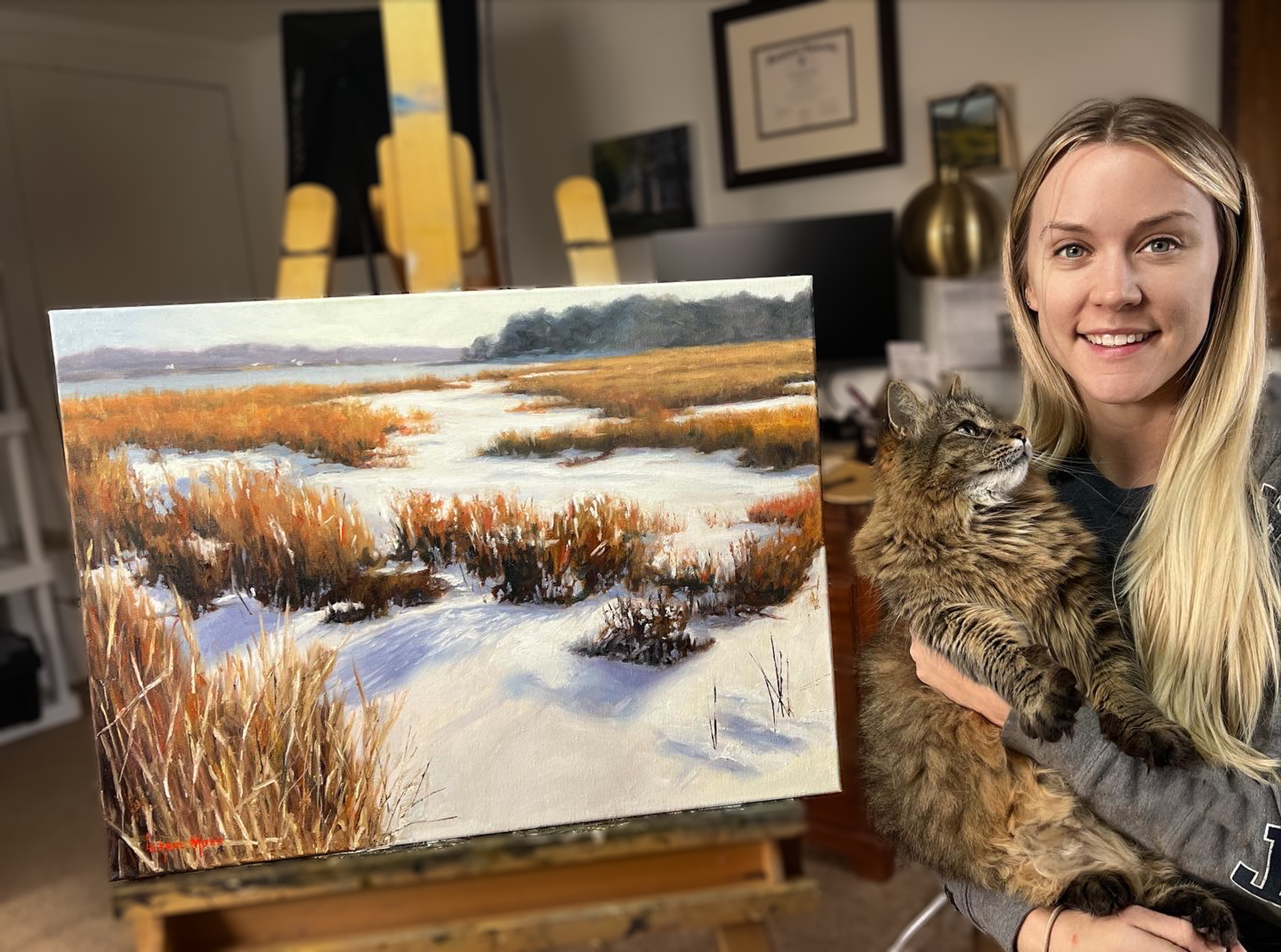 Isle of Wight artist brings rural paintings to Stockley Gardens Spring Festival - Vimarsana News