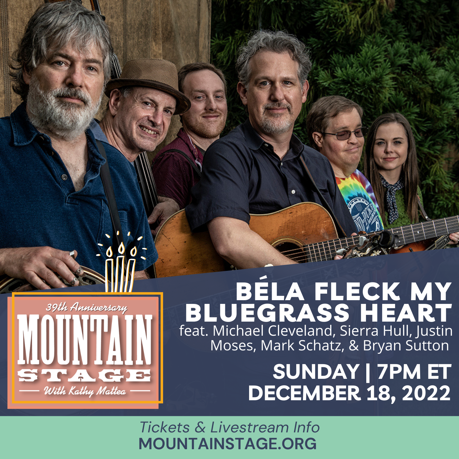 LIVE EVENT NEWS: Mountain Stage Announces 1,000th Episode And 39th Anniversary Show Details - Vimarsana News