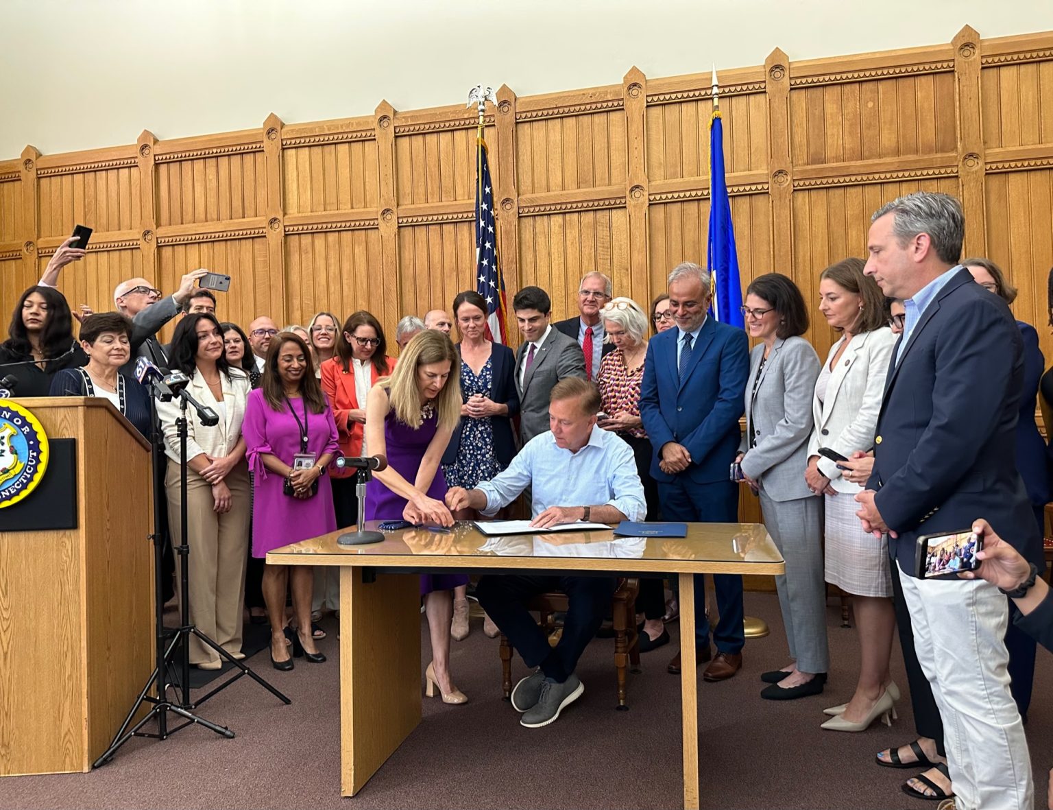 With Lamont's signature, CT enacts four reproductive rights bills - Vimarsana News