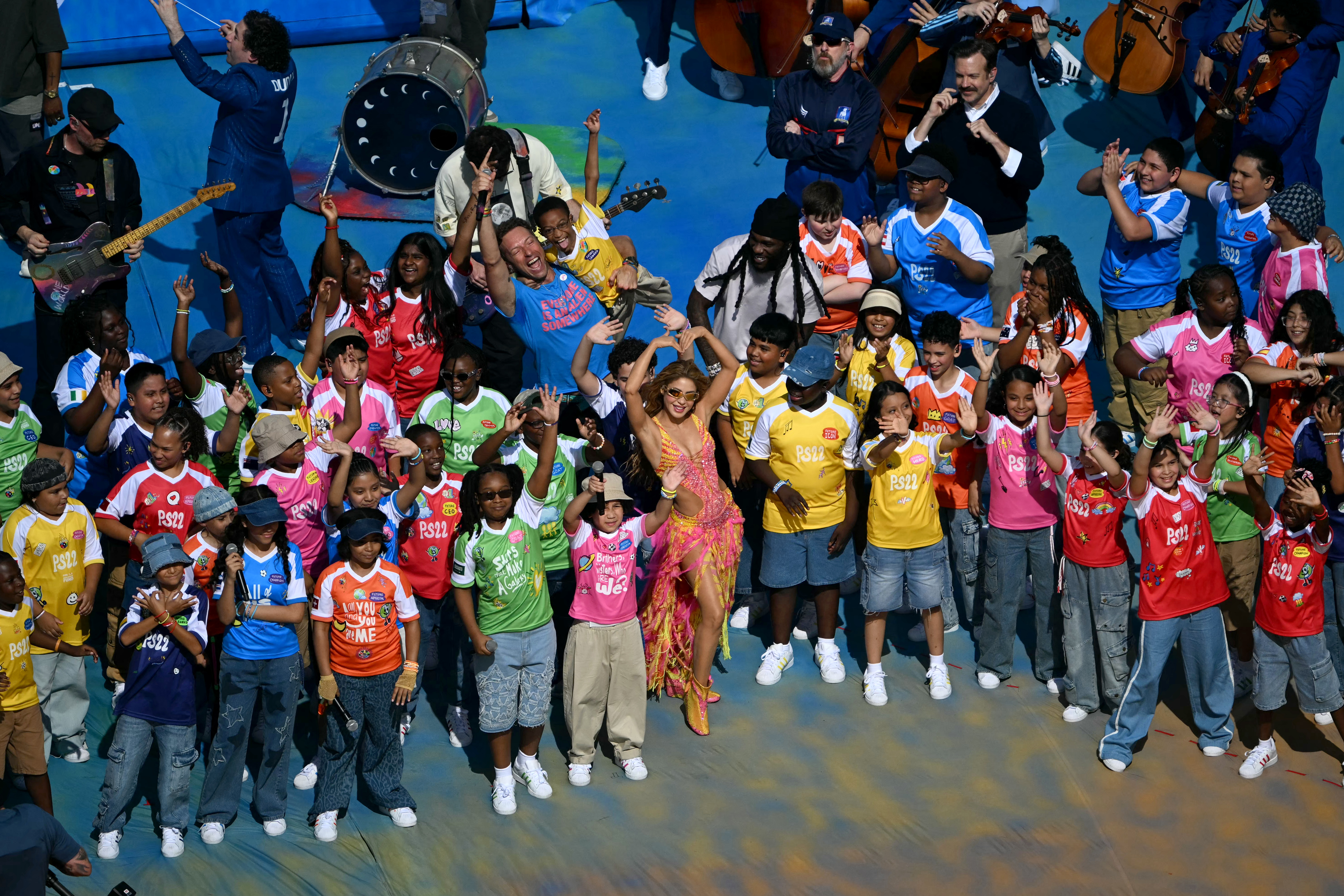 A cavalcade of international stars headlined the World Cup's first