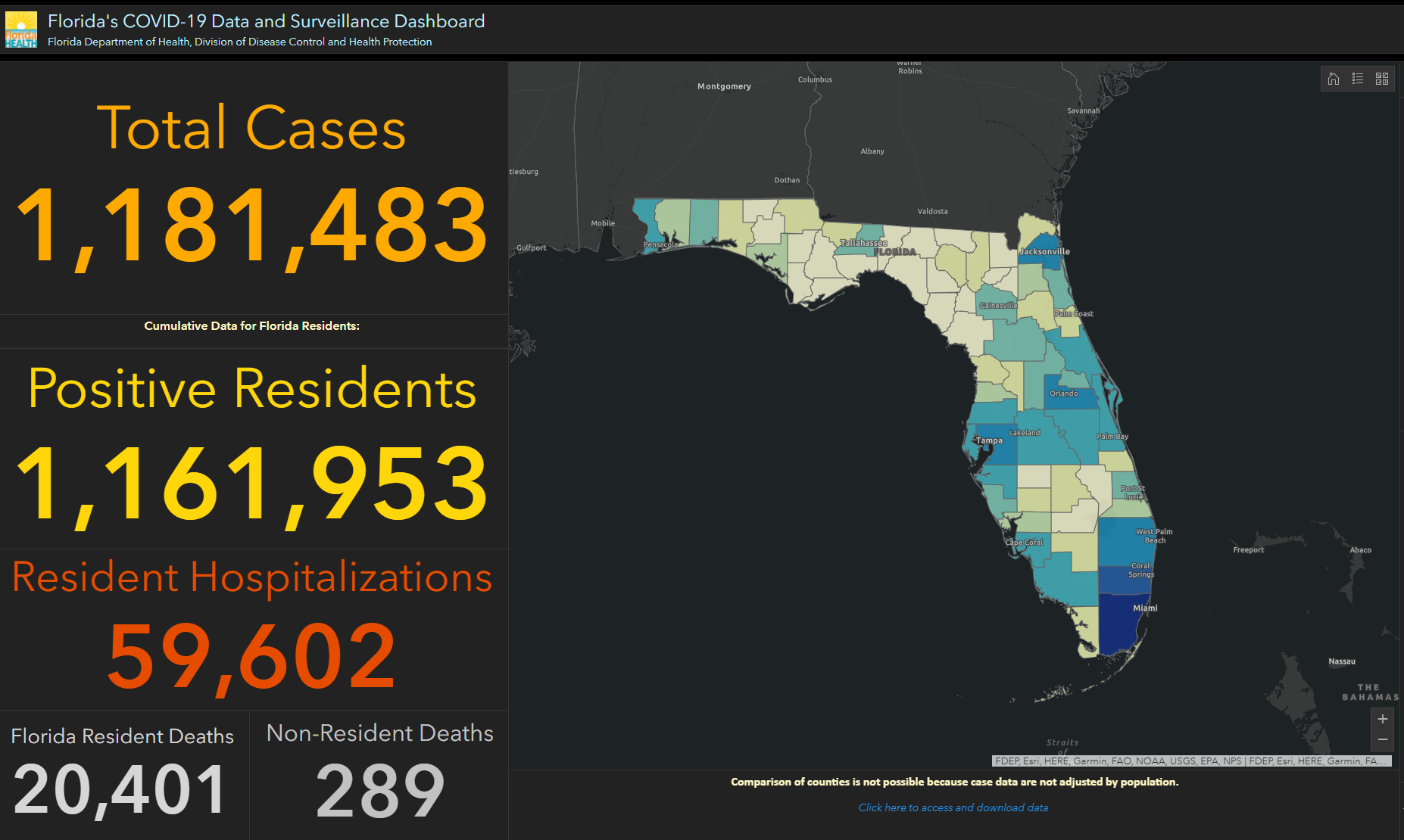 Tampa Bay Area Reports Most Coronavirus Cases In One Week - Vimarsana News