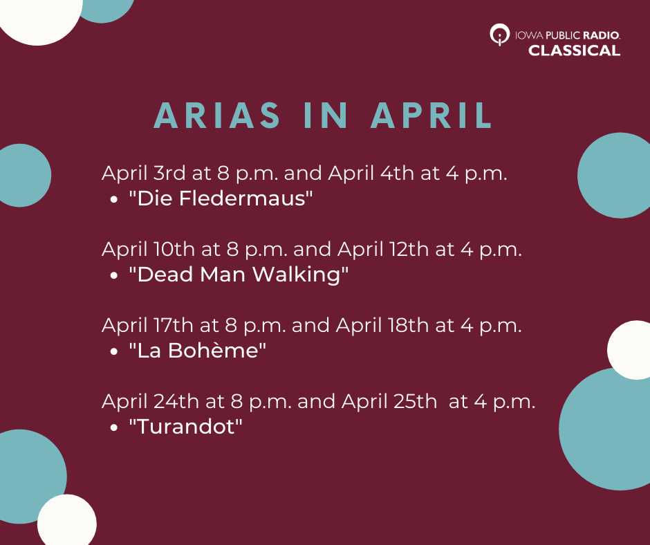 Three More Chances To Listen To "Arias In April" From IPR Classical - Vimarsana News