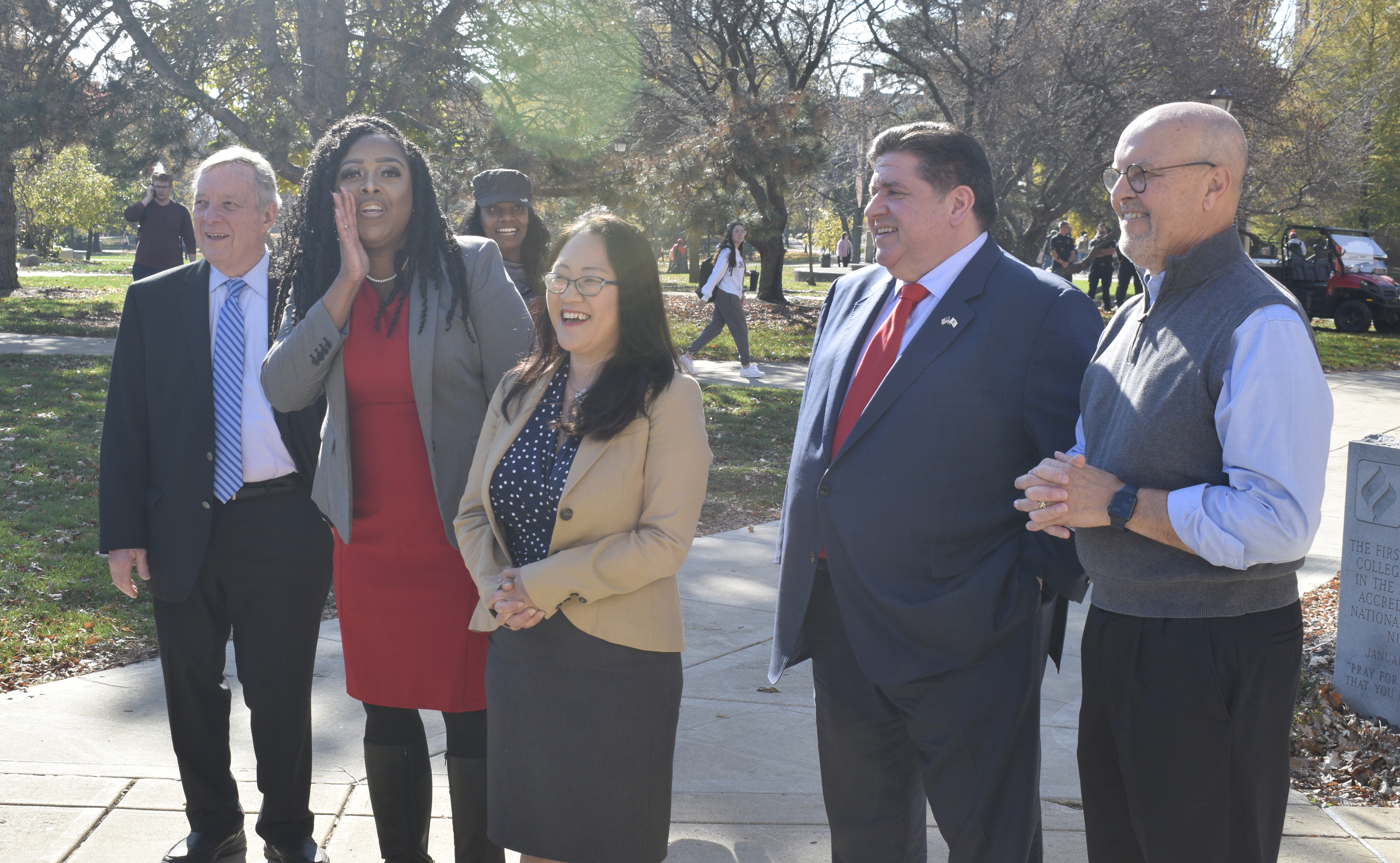 During stop at ISU, Pritzker says he'll push for free college for low and middle-income students - Vimarsana News