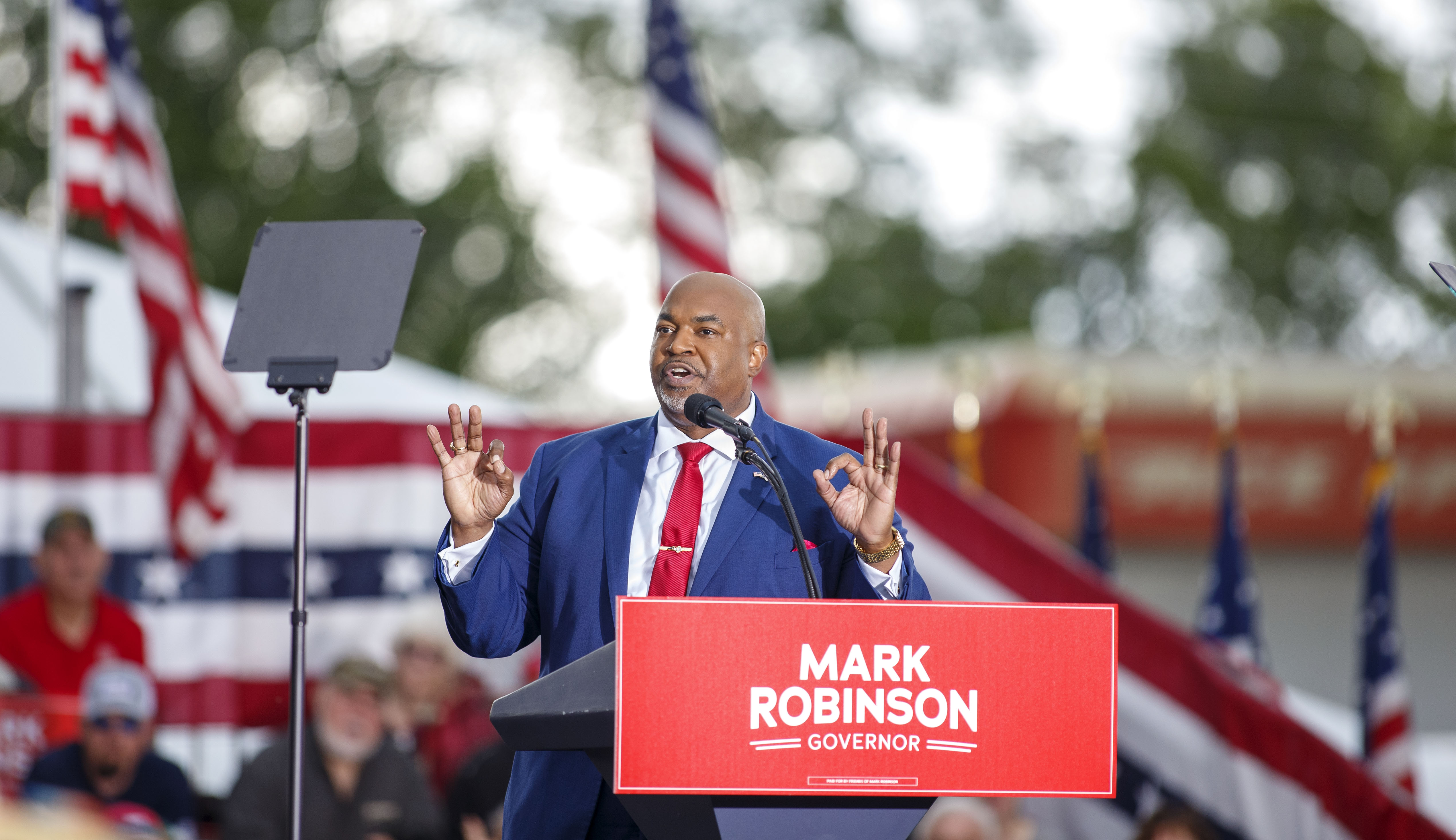 Mark Robinson speaks at event hosted by Jason Whitlock, sponsored by anti-birth control group - Vimarsana News