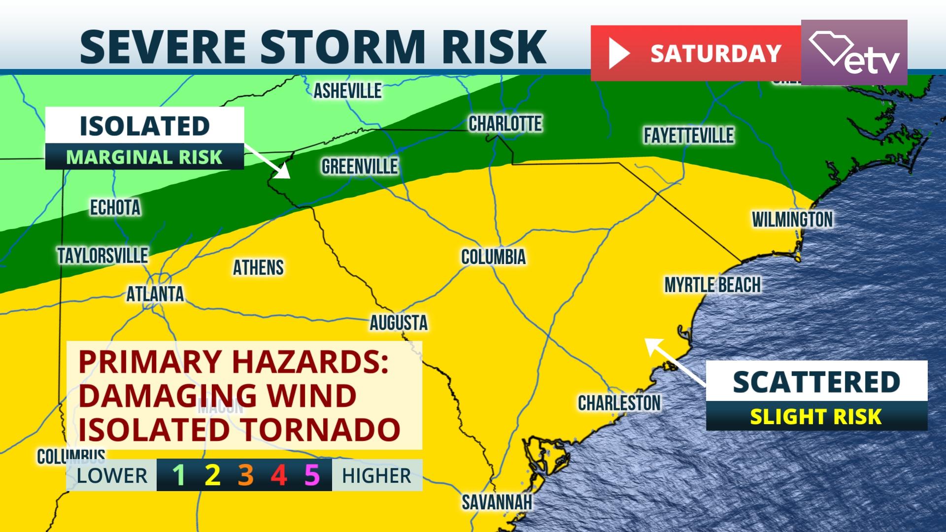 Strong Storms Possible this Weekend for the Palmetto State - Vimarsana News