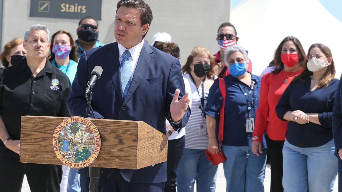 Gov. DeSantis Blocks Local COVID-19 Orders - Vimarsana News