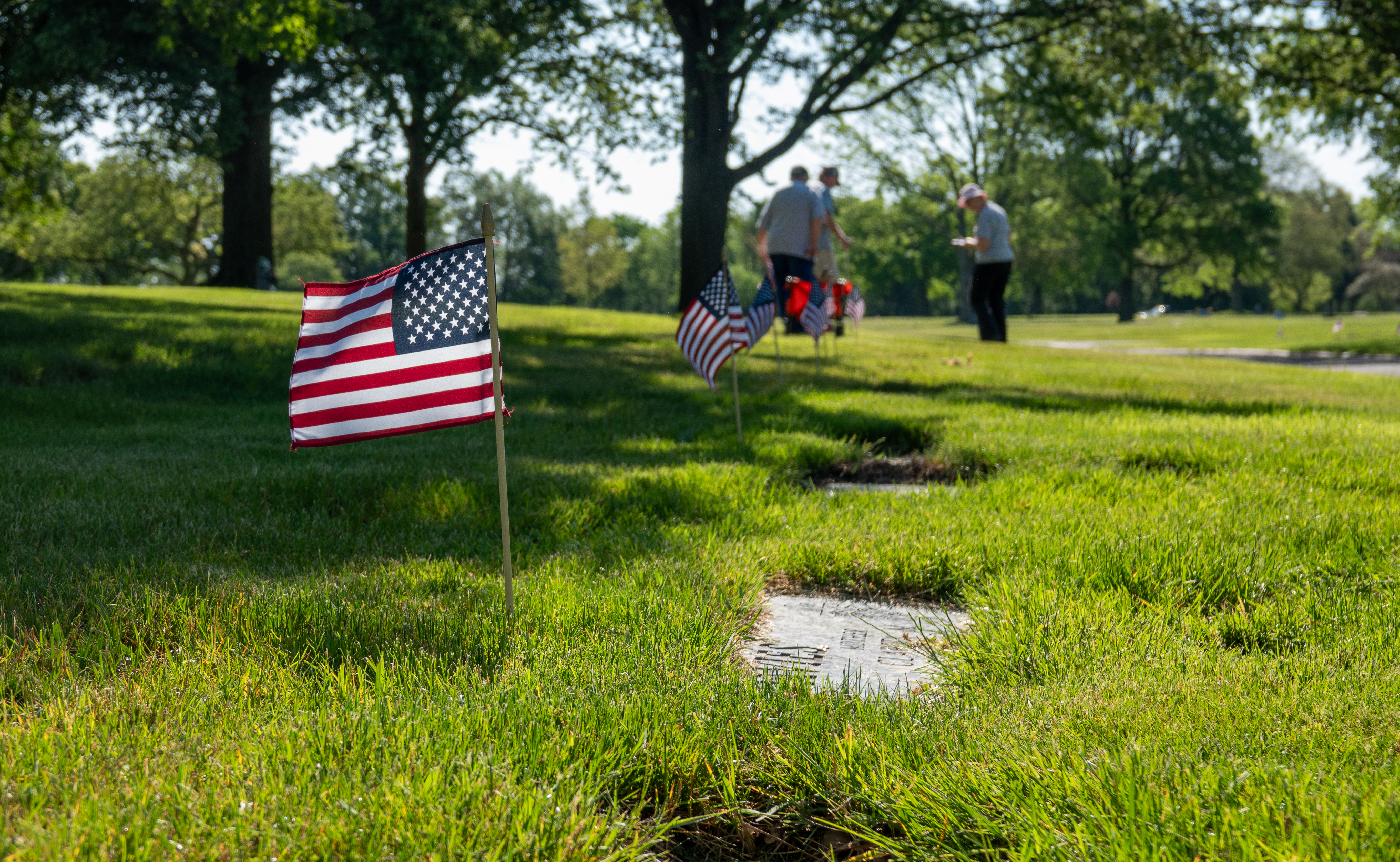 At Brook Park cemetery, honoring those who served, one flag at a time - Vimarsana News