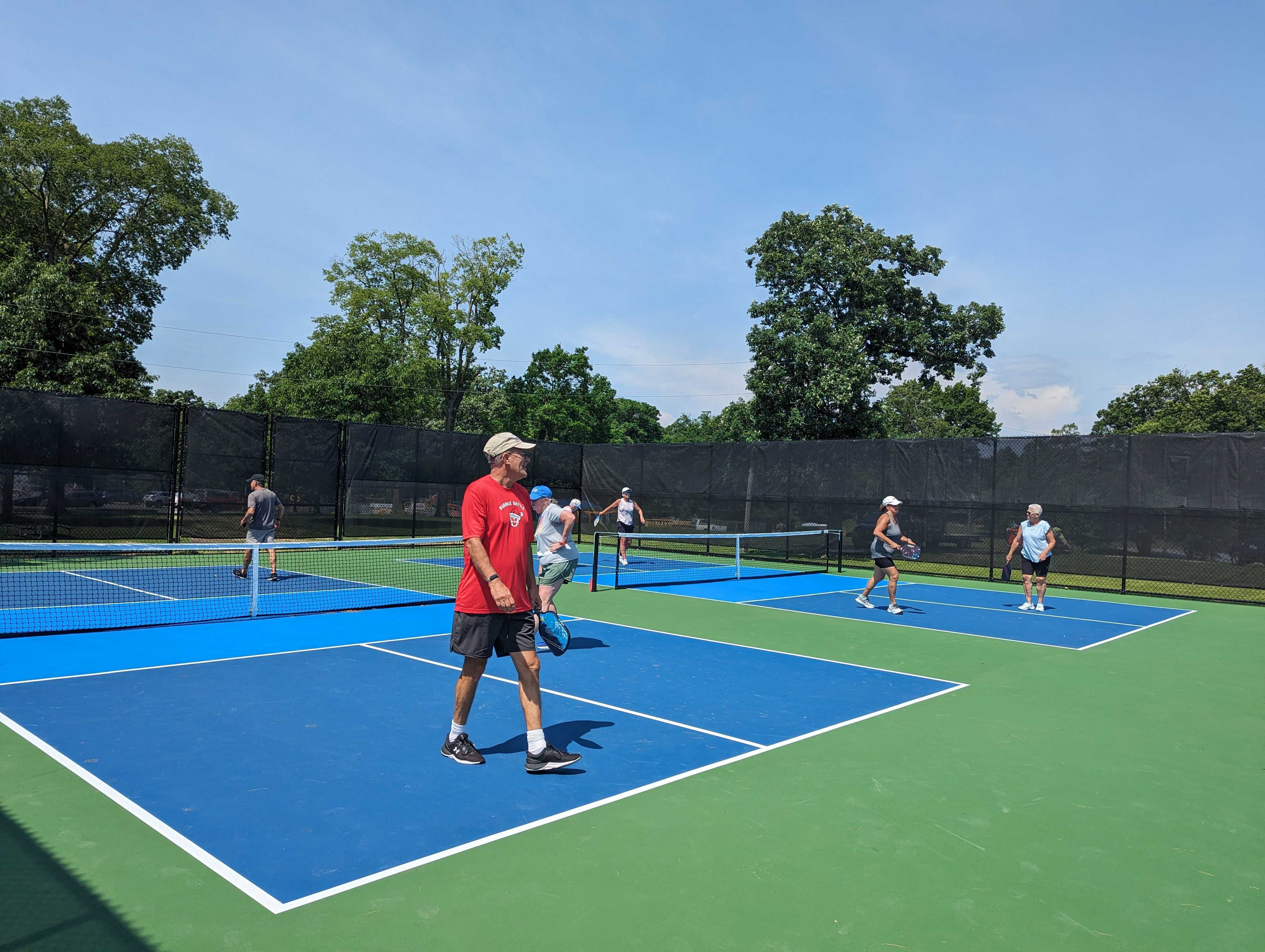 DeKalb's newest pickleball courts are popping at Hopkins Park - Vimarsana News