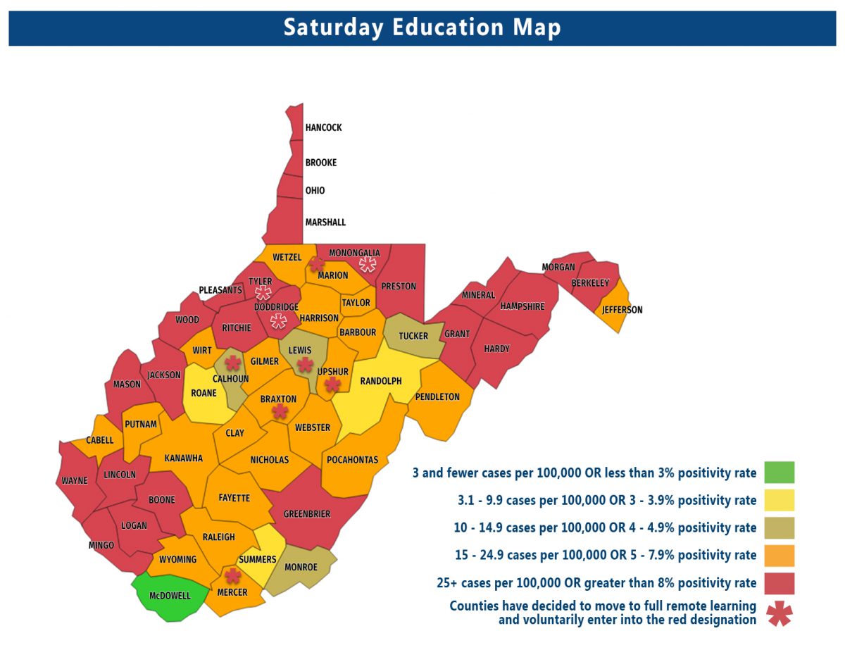 Nearly 50 W.Va. Counties Will Be Remote, Virtual School This Week - Vimarsana News
